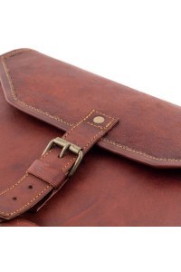 Plecak ze skóry vintage brąz Outlander BT06 -  Plecak ze skóry vintage brąz Outlander BT06 -