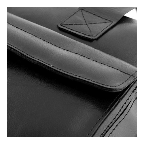 Torba na laptopa skórzana 15" czarna BVL82 - 