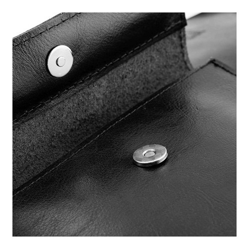 Torba na laptopa skórzana 15" czarna BVL82 - 