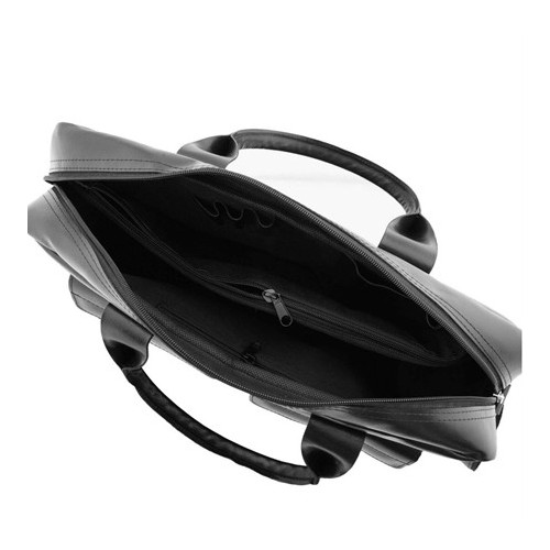 Torba na laptopa skórzana 15" czarna BVL82 - 