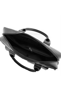 Torba na laptopa skórzana 15" czarna BVL82 - 