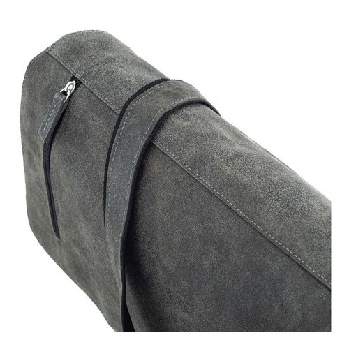 Torba miejska do PRACY SKÓRZANA szara BV17 - 