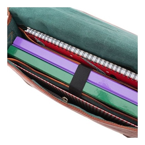 Torba skórzana vintage brąz Outlander BH73 - 