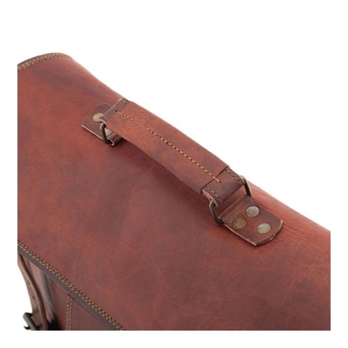 Skórzana torba retro brązowa Outlander BH72 - 