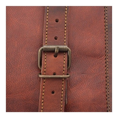 Skórzana torba retro brązowa Outlander BH72 - 