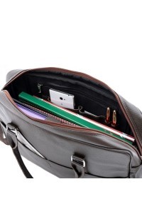 Skórzana torba na laptopa 15,6 brązowa BVL92 - 