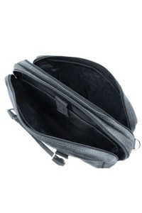 Czarna torba na laptopa 15,6" skórzana BV80 - 