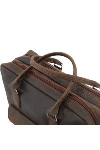 Skórzana torba na laptopa 15,6" beżowa BV80 - 