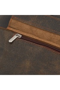 Skórzana torba na laptopa 15,6" beżowa BV80 - 