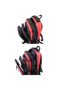 Czerwony plecak męski 20L BAG STREET 67R - 