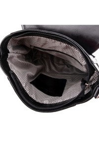 Plecak torba ze skóry czarny Telimene PK22 - 