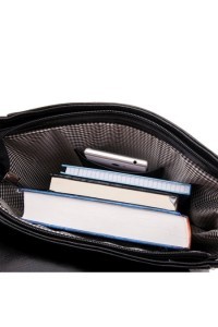 Plecak torba ze skóry czarny Telimene PK22 - 