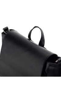 Plecak torba ze skóry czarny Telimene PK22 - 