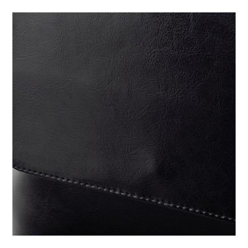 Plecak torba ze skóry czarny Telimene PK22 - 
