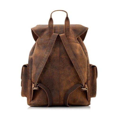 Skórzany plecak męski vintage Outlander BT33 - 