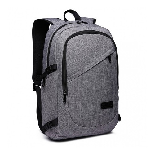 Plecak na Laptopa 15,6 z USB Szary Compact - 