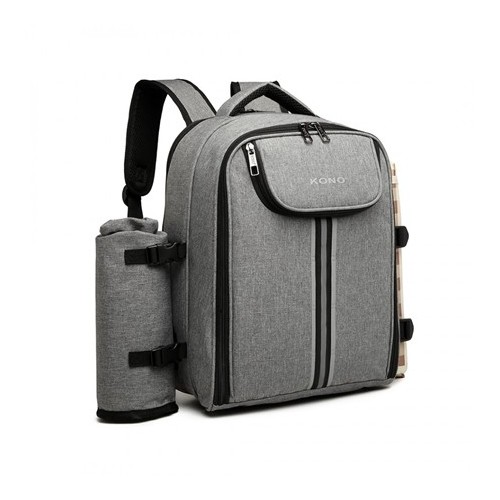 Plecak na piknik termiczny Bastet Szary - 