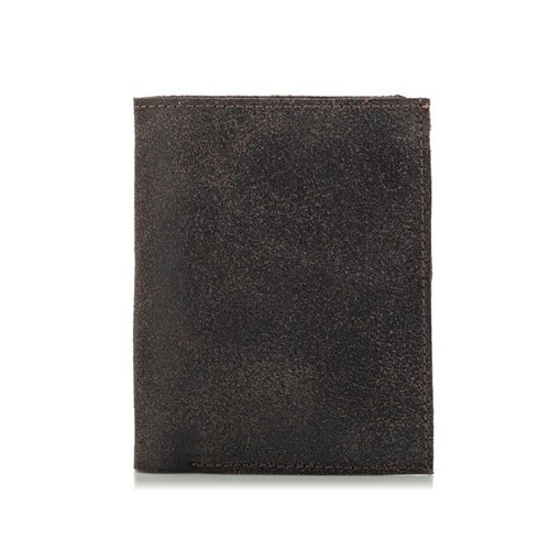 Portfel Vintage Męski Slim Skóra Brąz CR42 - 