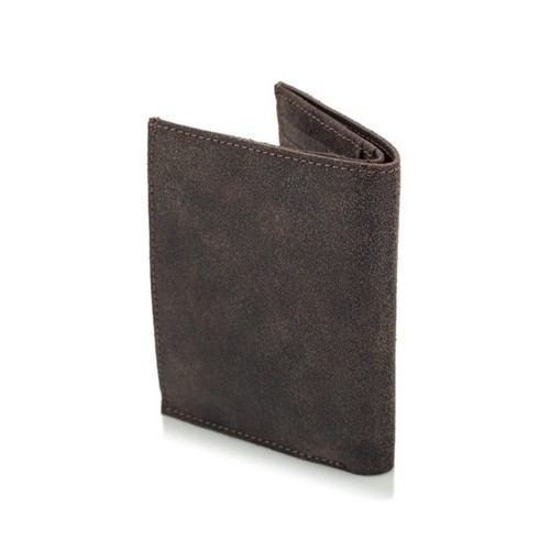 Portfel Vintage Męski Slim Skóra Brąz CR42 - 