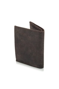 Portfel Vintage Męski Slim Skóra Brąz CR42 - 
