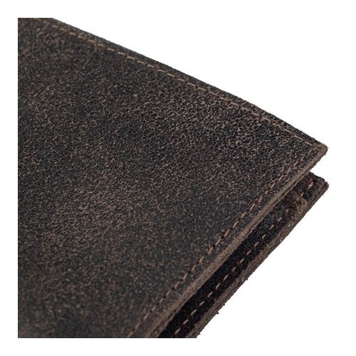 Portfel Vintage Męski Slim Skóra Brąz CR42 - 