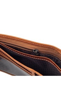 Duży Portfel Męski Skórzany Brązowy BJ51 -  Duży Portfel Męski Skórzany Brązowy BJ51 -