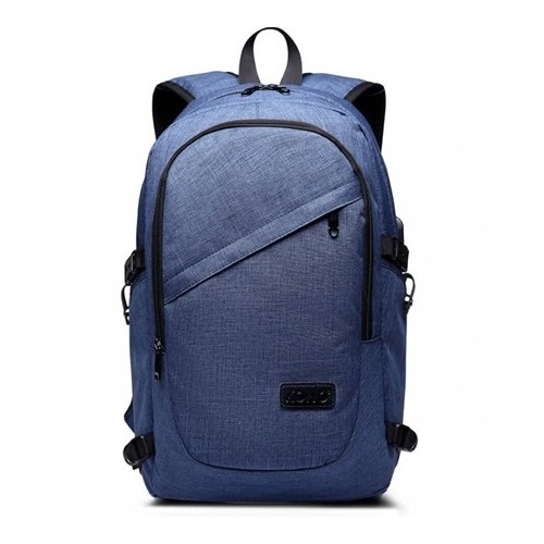Plecak na Laptopa 15,6 USB Granatowy Compact - 