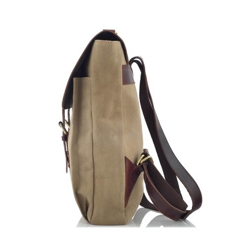 Plecak vintage skórzany beż Outlander BT31 - 