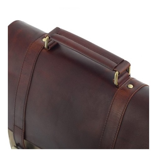 Plecak vintage skórzany beż Outlander BT31 - 