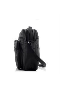 Torba do Pracy Męska Skórzana Czarna NORD81 - 