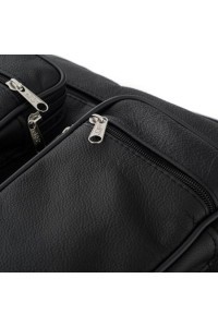 Torba do Pracy Męska Skórzana Czarna NORD81 - 