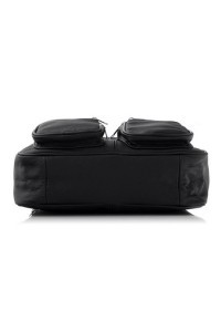 Torba do Pracy Męska Skórzana Czarna NORD81 - 