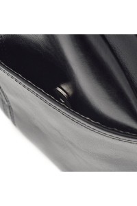 Czarny Plecak Skórzany Lakier Telimene RL25 - 