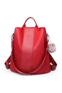 Czerwony Torebko Plecak Damski 2w1 Juvia - 
