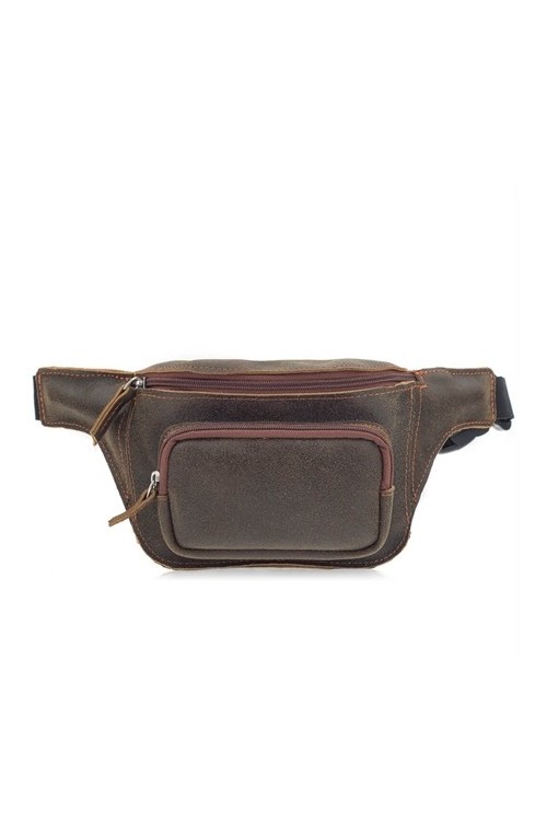 Nerka Skórzana Vintage Beżowa BL03 - 
