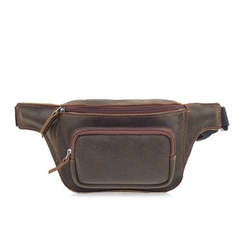 Nerka Skórzana Vintage Beżowa BL03 - 