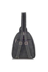 Szary Plecak Damski Zamszowy Vintage BV10 - 