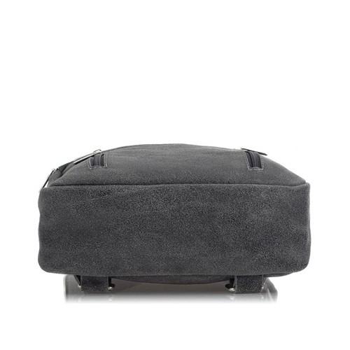 Szary Plecak Damski Zamszowy Vintage BV10 - 