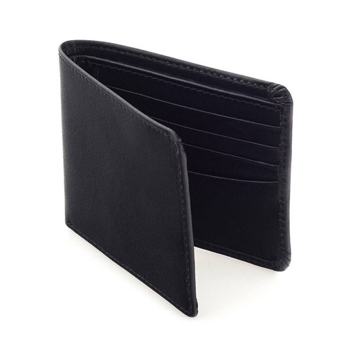 Mini Portfel Męski na Karty Czarny BW38 - 