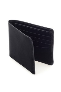 Mini Portfel Męski na Karty Czarny BW38 - 
