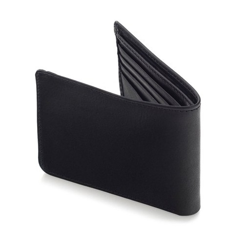 Mini Portfel Męski na Karty Czarny BW38 - 