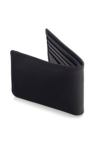 Mini Portfel Męski na Karty Czarny BW38 - 
