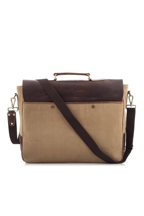 Beżowa Torba Vintage na Laptopa 15,6 BF92 - 