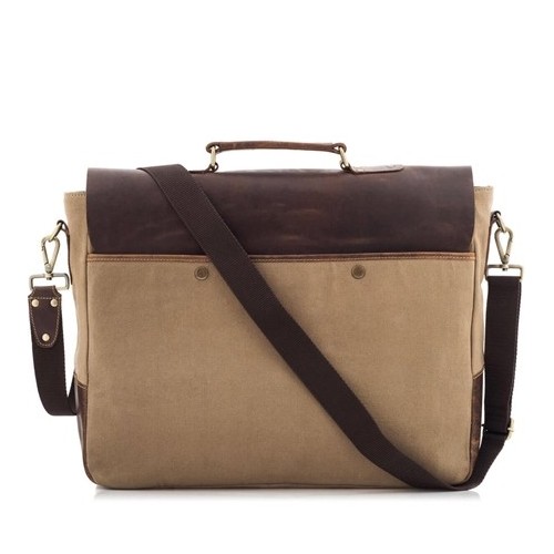 Beżowa Torba Vintage na Laptopa 15,6 BF92 - 