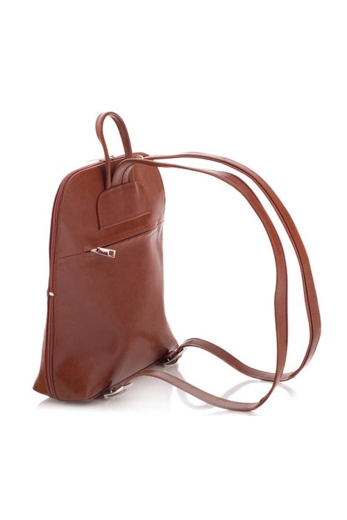 Plecak Skórzany Camel Damski Telimene PK23 -