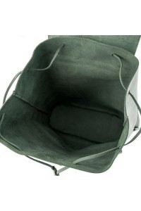 Zielony Skórzany Plecak Retro Outlander Z72 - 