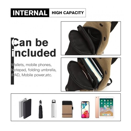 Piaskowy Plecak Miejski Jednoramienny Reiker - 