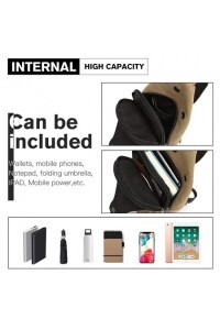 Piaskowy Plecak Miejski Jednoramienny Reiker - 