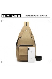 Piaskowy Plecak Miejski Jednoramienny Reiker - 