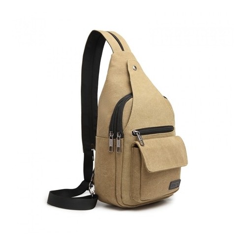 Piaskowy Plecak Miejski Jednoramienny Reiker - 